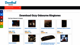 What Ozzyosbourne.download-ringtone.com website looked like in 2019 (4 years ago)