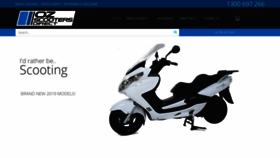 What Ozscootersdirect.com.au website looked like in 2019 (4 years ago)