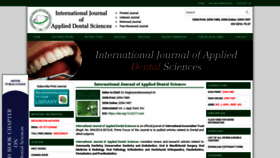 What Oraljournal.com website looked like in 2019 (4 years ago)