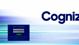 What Onecognizant.cognizant.com website looked like in 2019 (4 years ago)