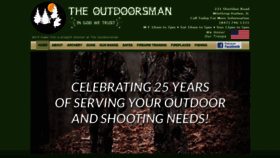 What Outdoorsmanpro.com website looked like in 2019 (4 years ago)