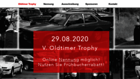 What Oldtimer-trophy.de website looked like in 2019 (4 years ago)