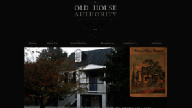 What Oldhouseauthority.com website looked like in 2019 (4 years ago)