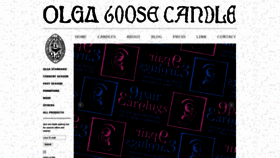 What Olga-goose.com website looked like in 2019 (4 years ago)