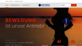 What Orthoaktiv.de website looked like in 2019 (5 years ago)
