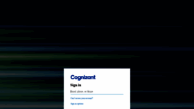 What Onecognizantexternal.cognizant.com website looked like in 2019 (4 years ago)