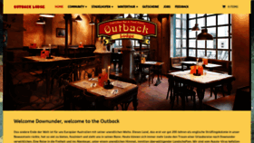 What Outback-lodge.ch website looked like in 2019 (4 years ago)
