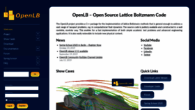 What Openlb.net website looked like in 2019 (6 years ago)