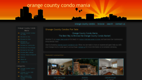 What Orangecountycondomania.com website looked like in 2019 (4 years ago)