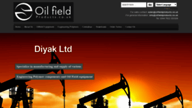 What Oilfieldproducts.co.uk website looked like in 2019 (4 years ago)
