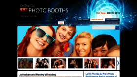 What Onthegophotobooths.com website looked like in 2019 (4 years ago)