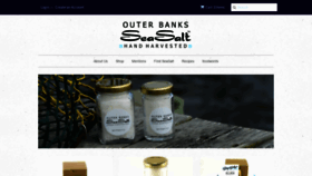 What Obxseasalt.com website looked like in 2019 (5 years ago)