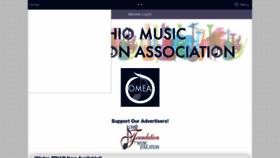 What Omea-ohio.org website looked like in 2019 (4 years ago)
