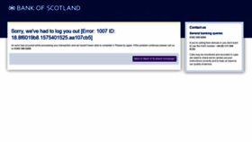What Online-business.bankofscotland.co.uk website looked like in 2019 (4 years ago)