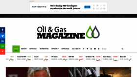 What Oilandgasmagazine.com.mx website looked like in 2019 (4 years ago)