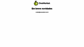 What Onemarket.com.br website looked like in 2019 (4 years ago)
