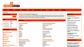 What Orangelinker.com website looked like in 2019 (4 years ago)