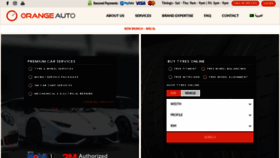 What Orangeauto.ae website looked like in 2019 (4 years ago)