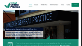 What Oakleighgp.com.au website looked like in 2019 (4 years ago)