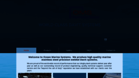 What Oceanmarinesystems.com website looked like in 2019 (4 years ago)