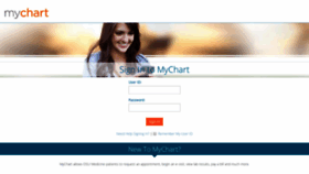What Okstatemychart.com website looked like in 2019 (4 years ago)