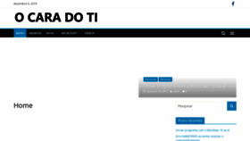 What Ocaradoti.com.br website looked like in 2019 (4 years ago)