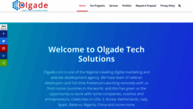 What Olgade.com website looked like in 2019 (4 years ago)