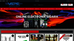 What Onlineelektroniksigara.com website looked like in 2019 (4 years ago)