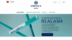 What Orphica.es website looked like in 2019 (4 years ago)