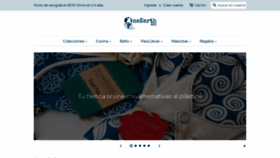 What Oneearthbcn.com website looked like in 2019 (4 years ago)