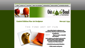 What Outofthebowl.com website looked like in 2019 (4 years ago)