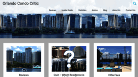 What Orlandocondocritic.com website looked like in 2019 (4 years ago)