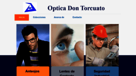 What Opticadontorcuato.com.ar website looked like in 2019 (4 years ago)