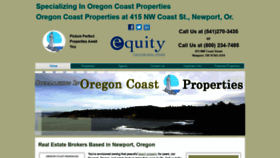 What Oregoncoastproperties.net website looked like in 2019 (4 years ago)