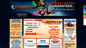 What Oceancityres.com website looked like in 2019 (4 years ago)