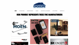 What Onshoresales.com website looked like in 2019 (4 years ago)