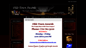What Oldetownawards.com website looked like in 2019 (4 years ago)
