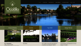 What Oca-az.com website looked like in 2019 (5 years ago)