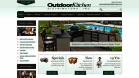 What Outdoorkitchendist.com website looked like in 2019 (4 years ago)