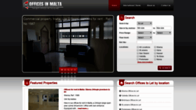 What Officesinmalta.com website looked like in 2019 (4 years ago)