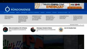 What Orondoniense.com.br website looked like in 2019 (4 years ago)