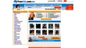 What Ozfreeads.com.au website looked like in 2019 (4 years ago)