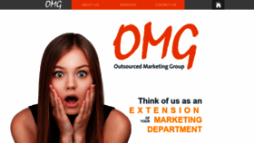What Outsourcedmarketinggroup.com website looked like in 2019 (4 years ago)
