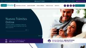 What Ospesalud.com.ar website looked like in 2019 (6 years ago)