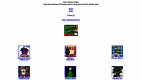 What Onlychristmasgames.com website looked like in 2019 (4 years ago)
