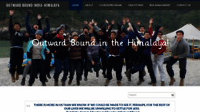 What Outwardboundindia.com website looked like in 2019 (4 years ago)