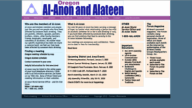 What Oregonal-anon.org website looked like in 2019 (4 years ago)