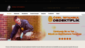 What Ozel-dedektif.com website looked like in 2019 (4 years ago)