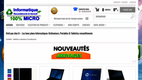 What Ordipascher.fr website looked like in 2019 (4 years ago)