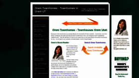 What Oremtownhomes.com website looked like in 2019 (4 years ago)